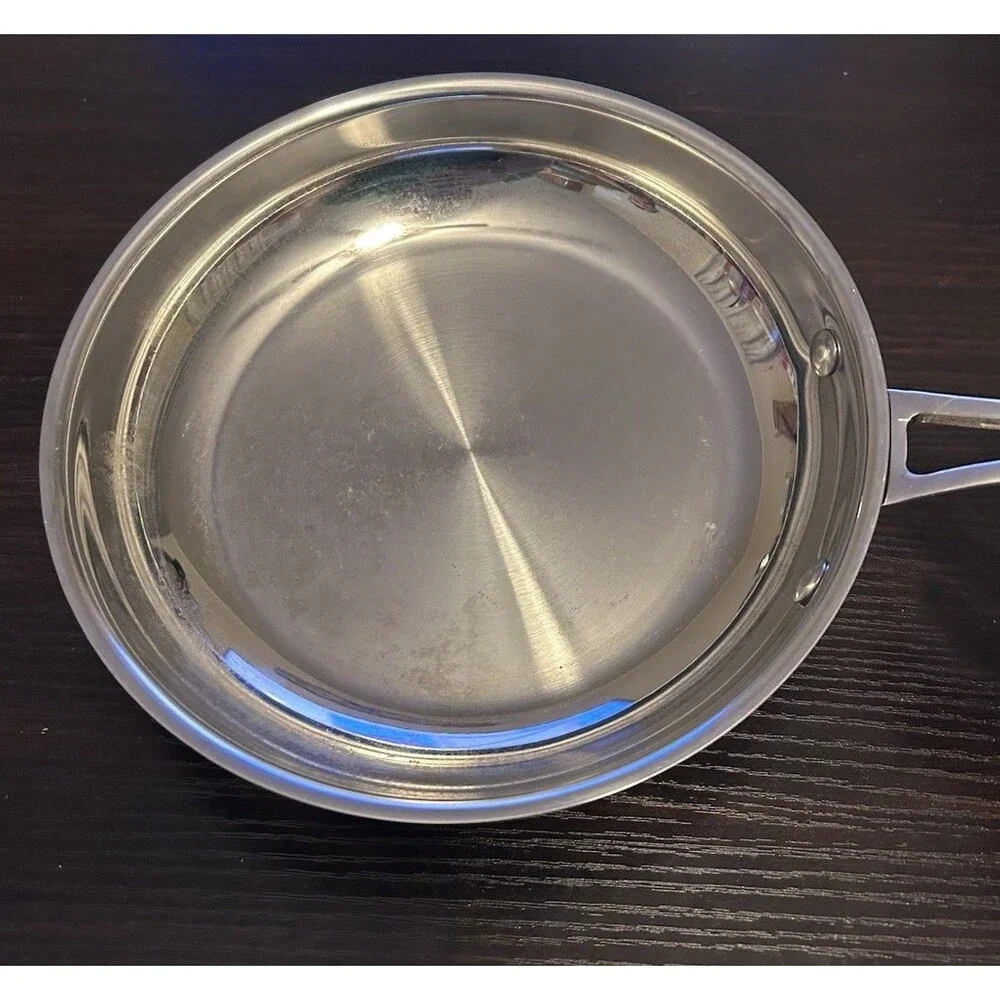 Cuisinart Model #422-20 8in / 20cm Stainless Steel Frying Pan Skillet  NO LID